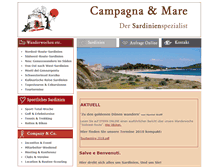 Tablet Screenshot of campagnamare.de